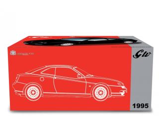 Alfa Romeo GTV 2.0 T.Spark 16V 1995 ROSSO ALFA Laudoracing 1:18 Resinemodell (Türen, Motorhaube... nicht zu öffnen!)